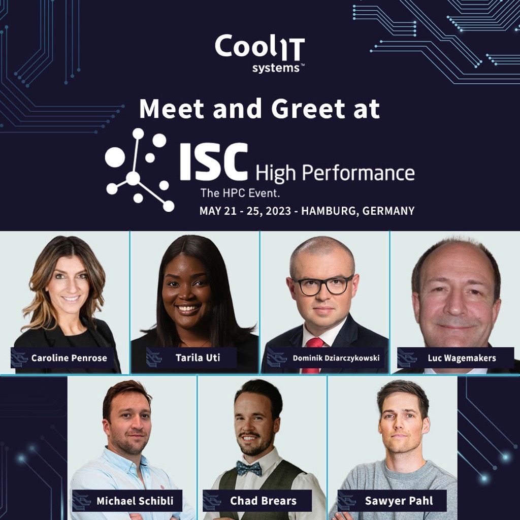 Event: Join CoolIT Systems at ISC High Performance Computing 2023