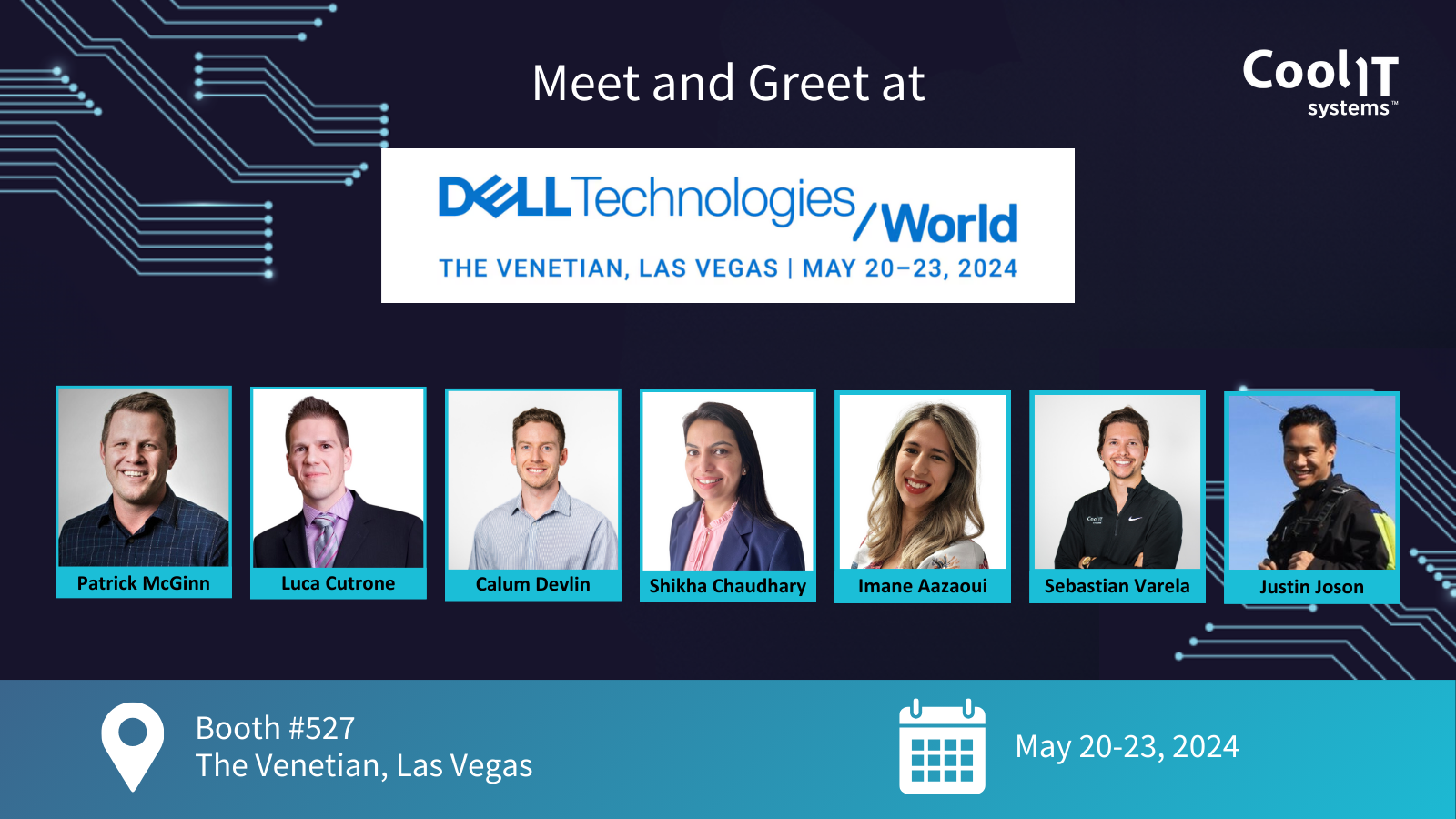 Event: Join CoolIT Systems at Dell Technologies World 2024