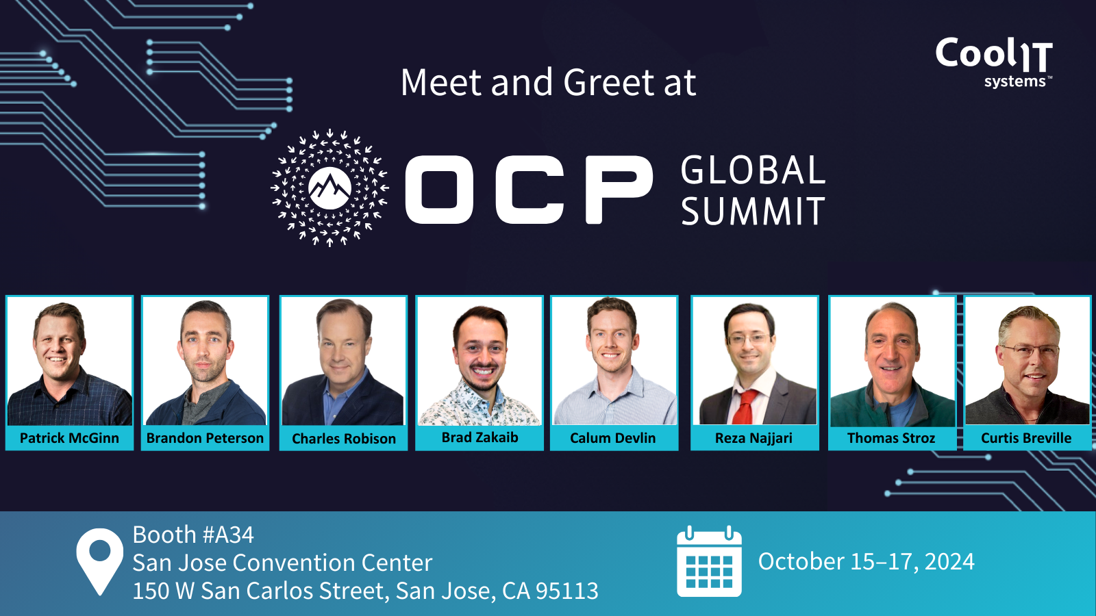 Event: Join CoolIT Systems at the OCP Global Summit 2024